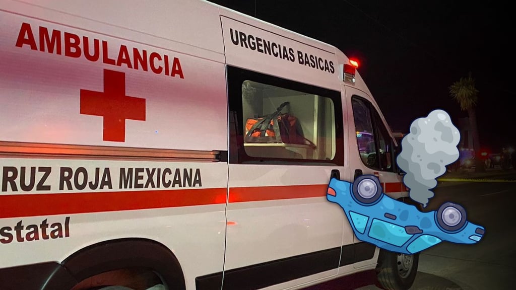 Jóvenes resultan lesionados tras aparatosa volcadura en carretera de Poanas