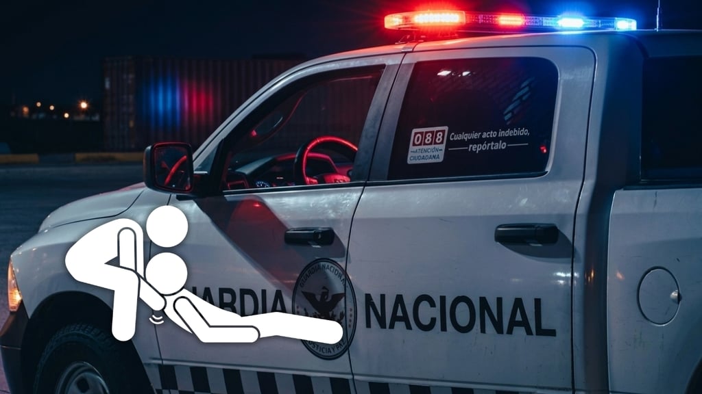Presunto disparo de postas desde unidad de la Guardia Nacional deja a joven lesionado en Durango
