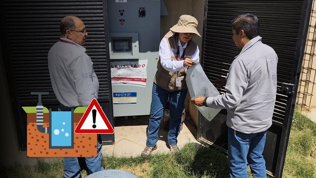 Clausuran pozo de agua al Club Campestre de Lerdo; es señalado como propiedad de Carlos Herrera Ale