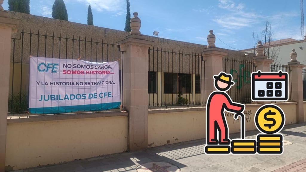 'No son pensiones doradas, es el fruto de 30 años de trabajo o más': jubilados de la CFE en Durango