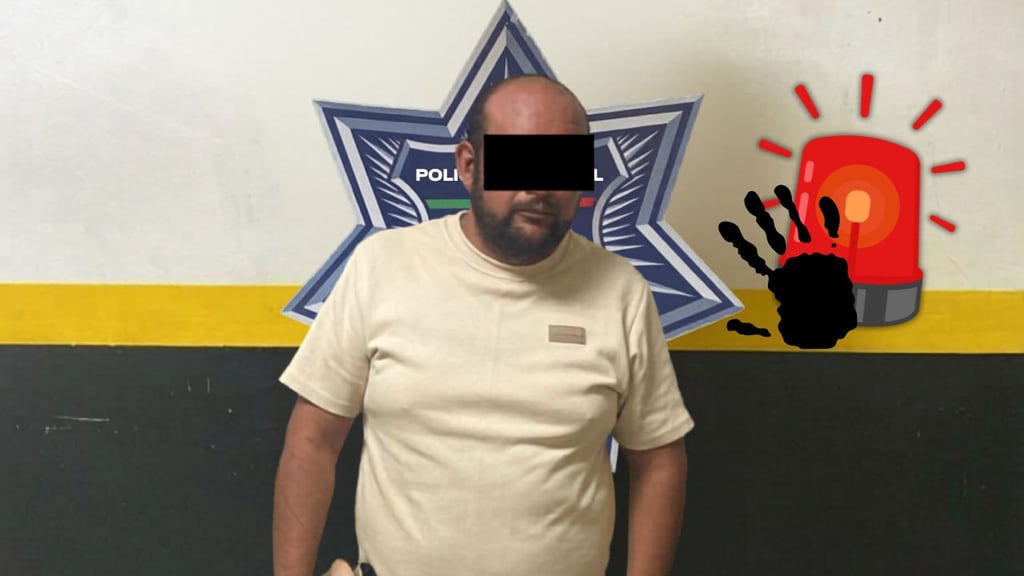 Detienen a hombre por presunta violencia familiar en Valle del Rocío