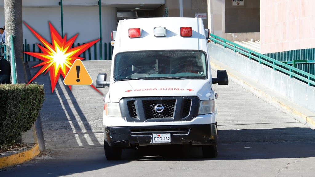 Explota barreno en el rostro de un niño de 10 años; fue trasladado de emergencia a Durango