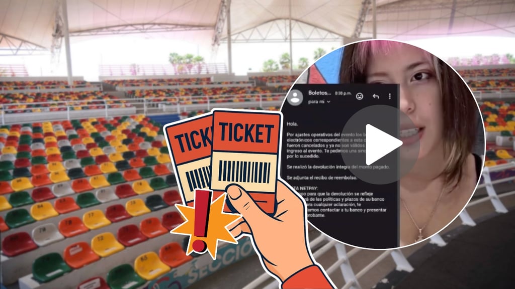 Feria de Durango: jóvenes acusan venta doble de boletos para conciertos de la Velaria | VIDEO