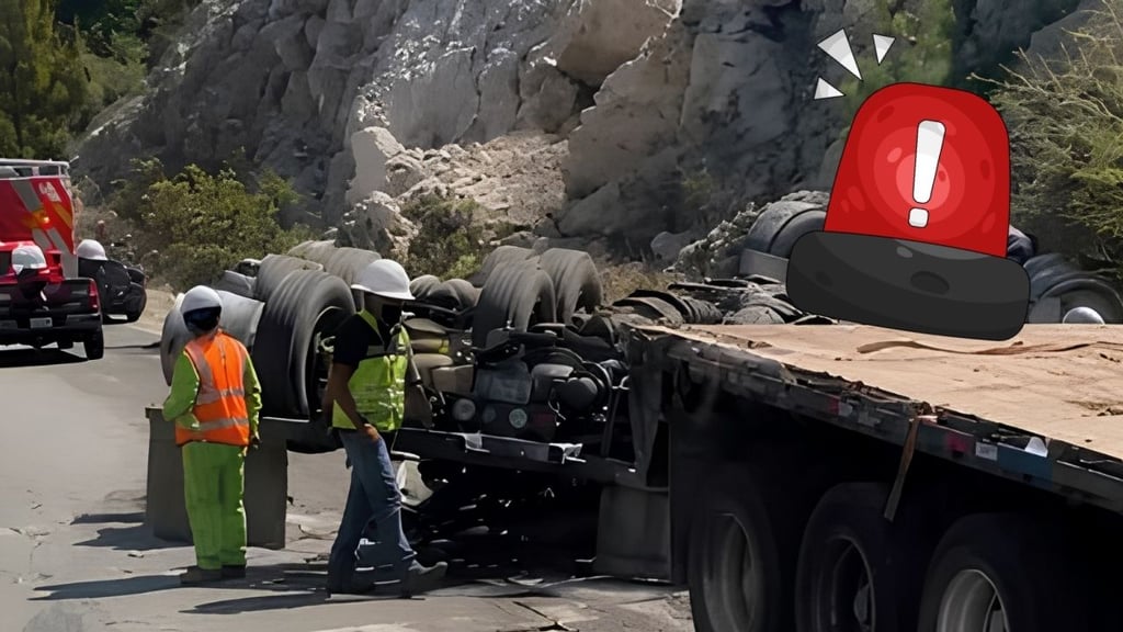 Trailero pierde la vida luego de accidente en la supercarretera Durango-Mazatlán