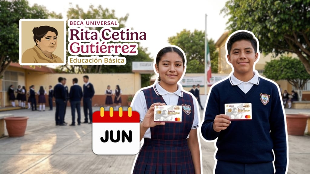 Beca Rita Cetina inicia dispersión de pagos de junio 2026: este es el calendario OFICIAL