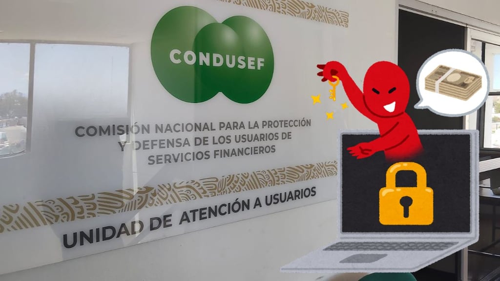 Condusef alerta por suplantación de identidad de 10 instituciones financieras