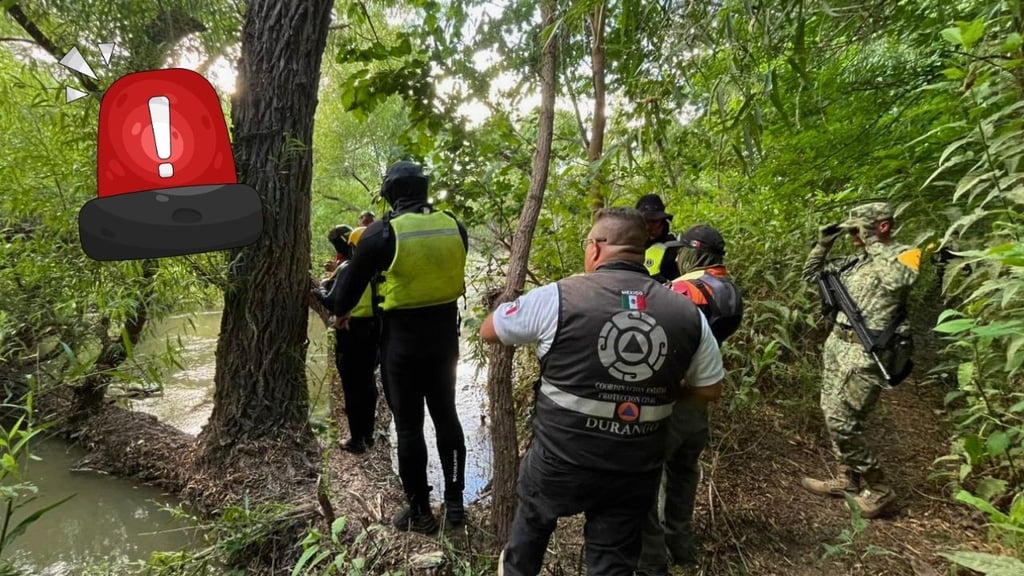 Localizan cuerpo de ahogado en el río Nazas tras cinco días de búsqueda