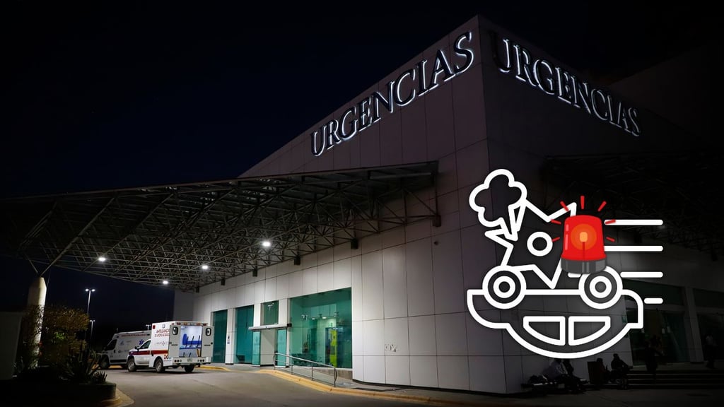 Volcadura deja a mujer con lesiones graves; fue hospitalizada en el HG450