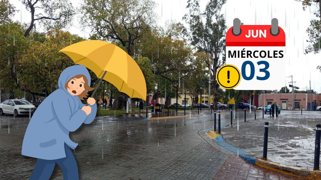 Durango tendrá lluvias fuertes HOY 3 de junio, ¿incluye a la capital? Esto dice el SMN