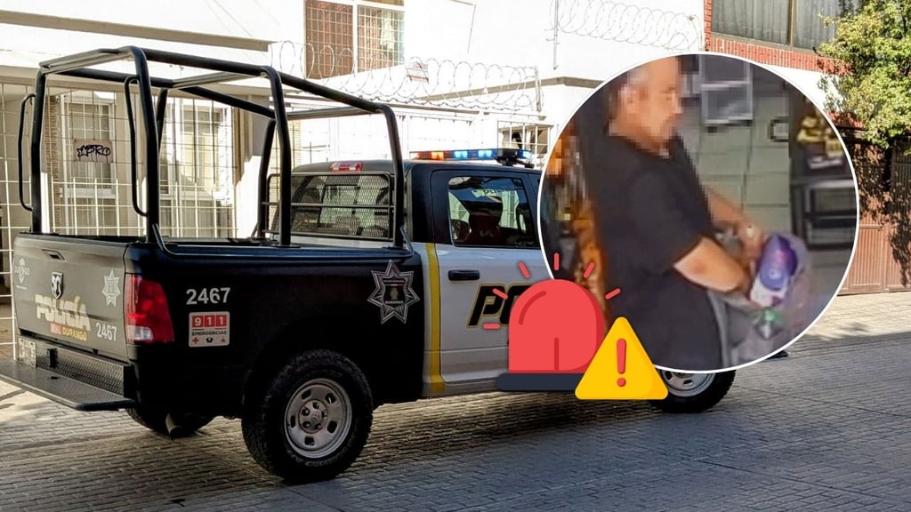 Roban taladro de negocio en pleno Centro de Durango
