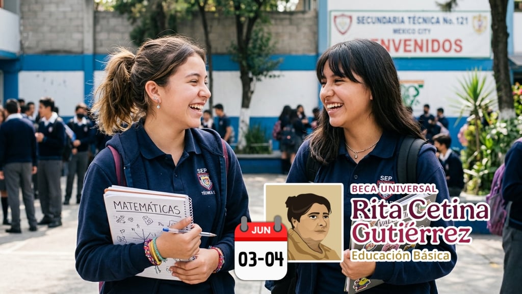 Beca Rita Cetina: ¿qué estudiantes reciben su pago este miércoles 3 y jueves 4 de junio?