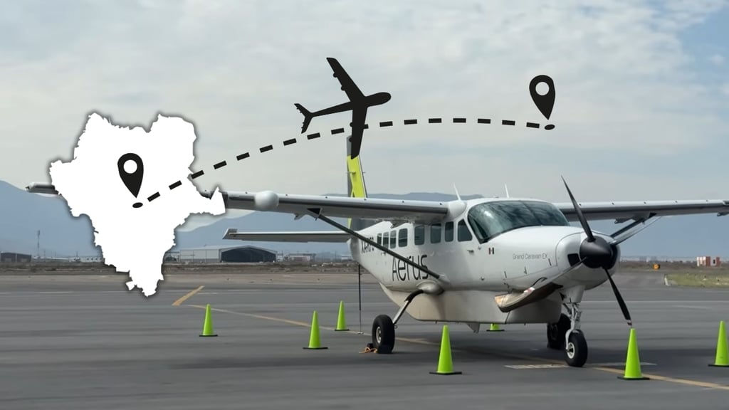 AERUS analiza nuevas rutas desde Durango: estas son las ciudades que podrían conectarse