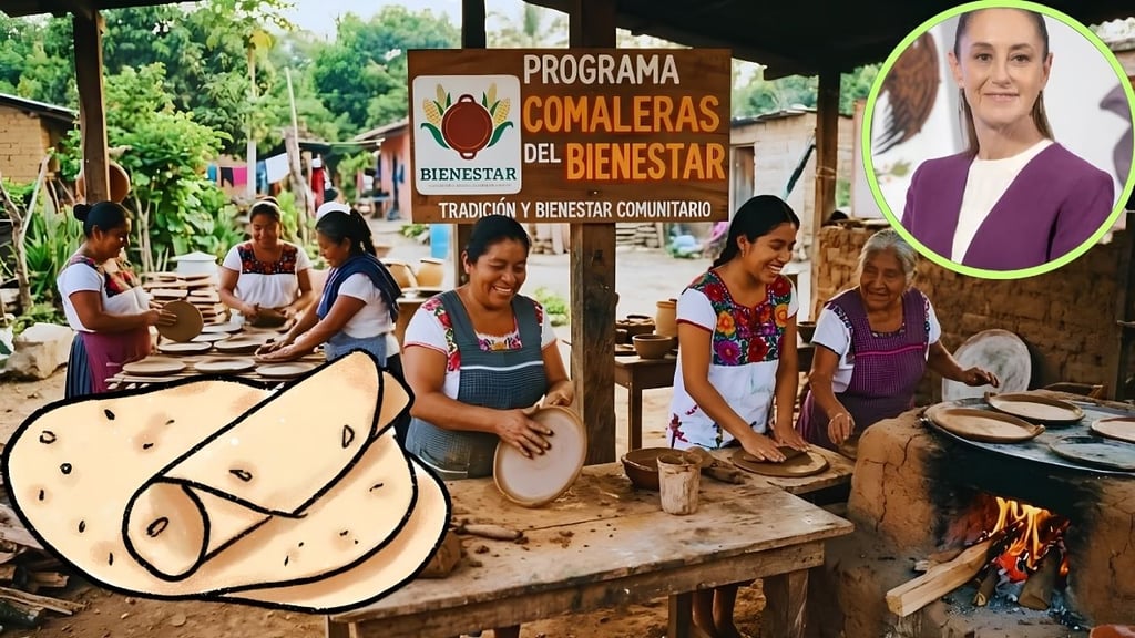 Comaleras Bienestar: El nuevo programa de Claudia Sheinbaum que dota de molinos y comales a mujeres rurales