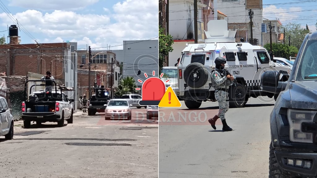Guardia Nacional realiza nuevo operativo en la ciudad de Durango; esta vez fue en El Refugio