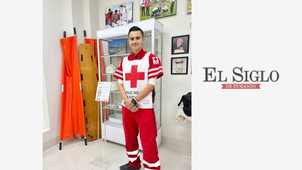 Para este joven paramédico y futuro médico, la esencia de la Cruz Roja siempre será la humanidad.
