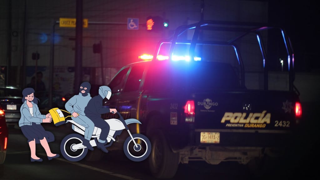 Motociclistas armados asaltan a peatón en la colonia Azcapotzalco
