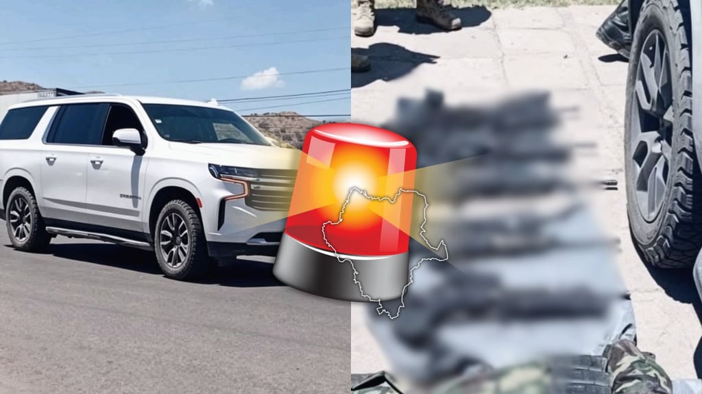 Aseguran armas y lanzagranadas en movilización en anillo periférico de Durango