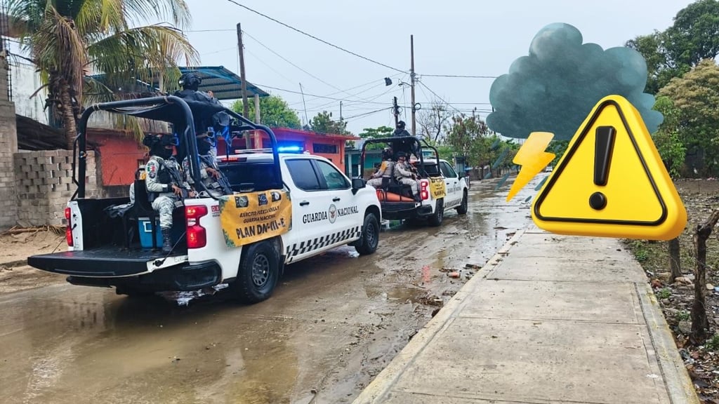 Tormenta Boris activa alerta en el Pacífico; Guardia Nacional despliega Plan DN-III-E