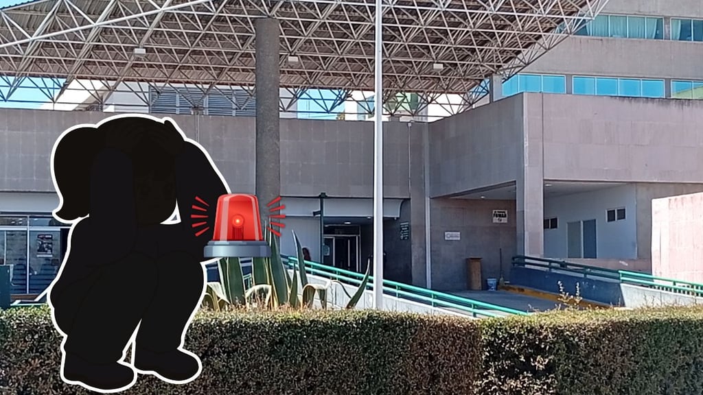 Niña ingresa al IMSS Durango tras sufrir golpe en la cabeza dentro de su domicilio