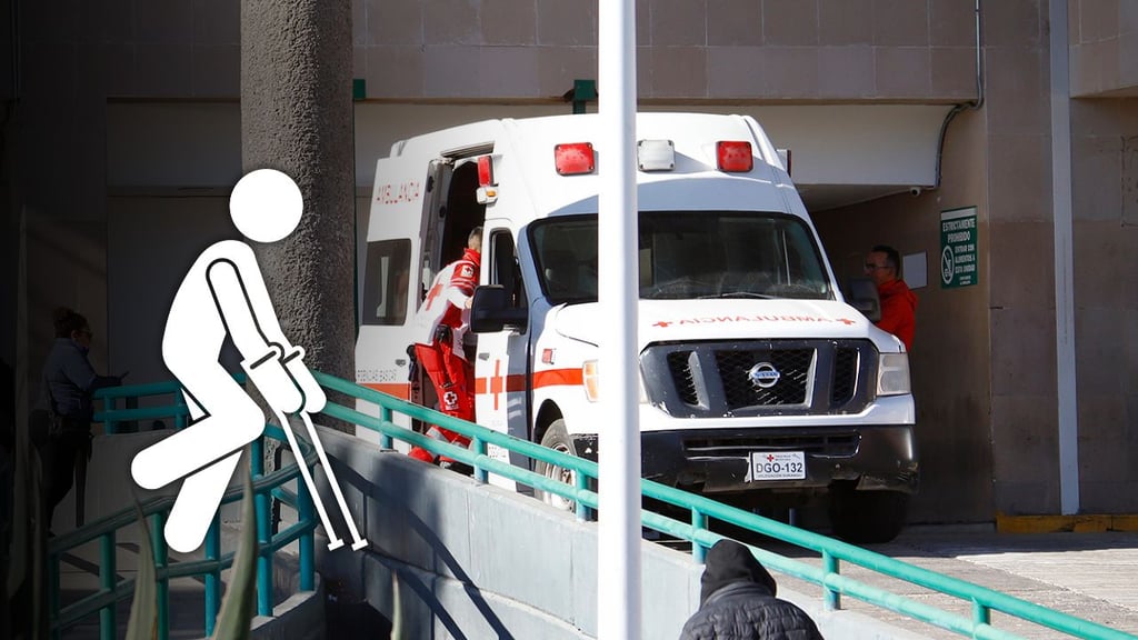 Joven resulta con fractura tras sufrir volcadura en brecha de Mezquital