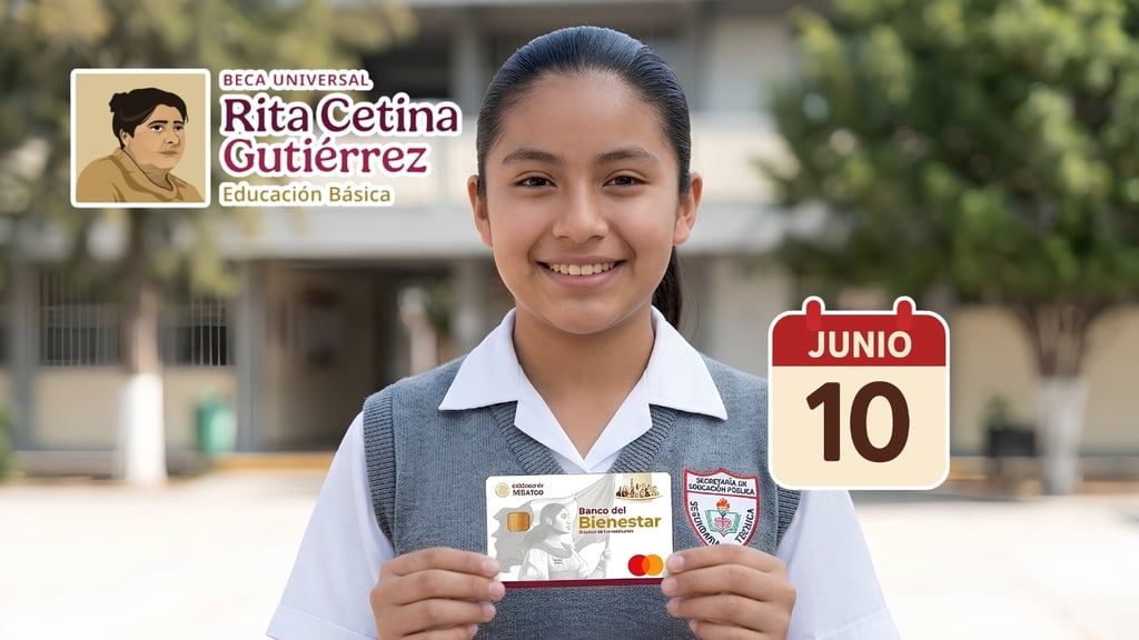 Beca Rita Cetina: ¿A quiénes le depositan casi 2 mil pesos hoy 10 de junio?