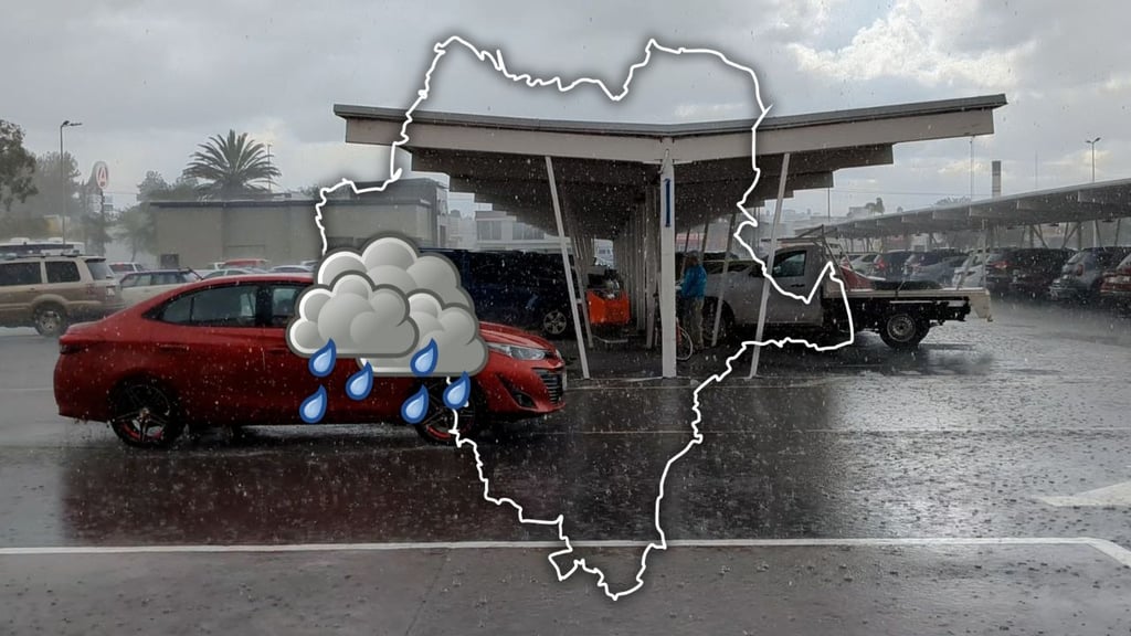 Prevén jueves con lluvias de hasta 25 mm en gran parte de Durango