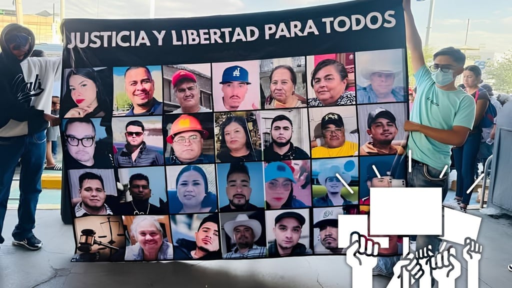 Exigen en la Copa del Mundo libertad para detenidos en Dinamita, Durango