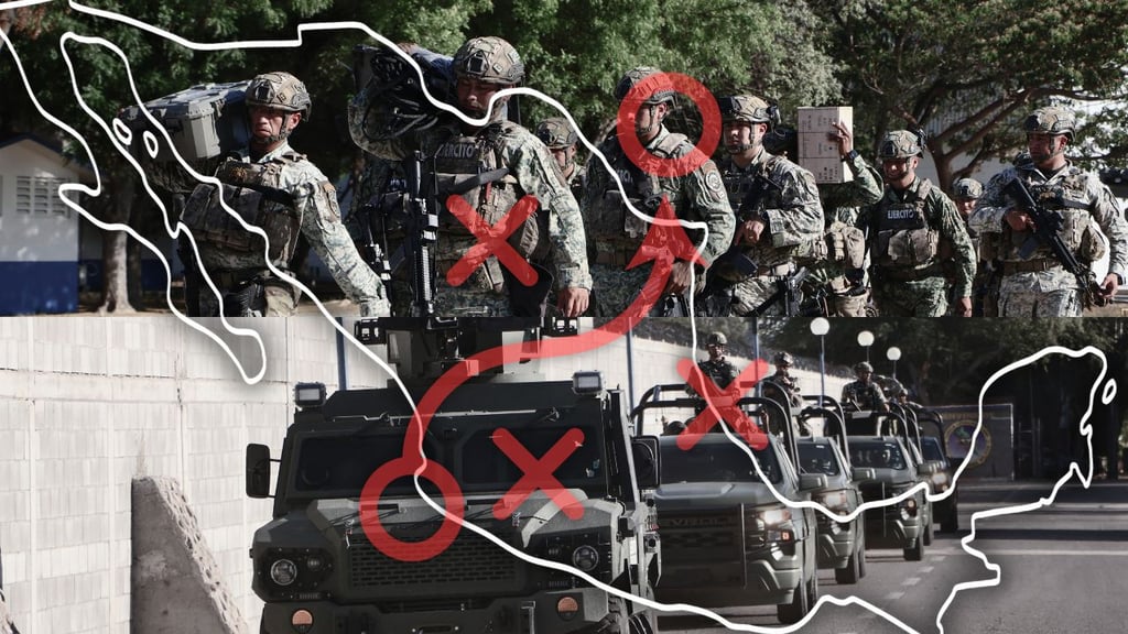 Estas son las operaciones donde 'Los Murciélagos' del Ejército Mexicano han participado este año