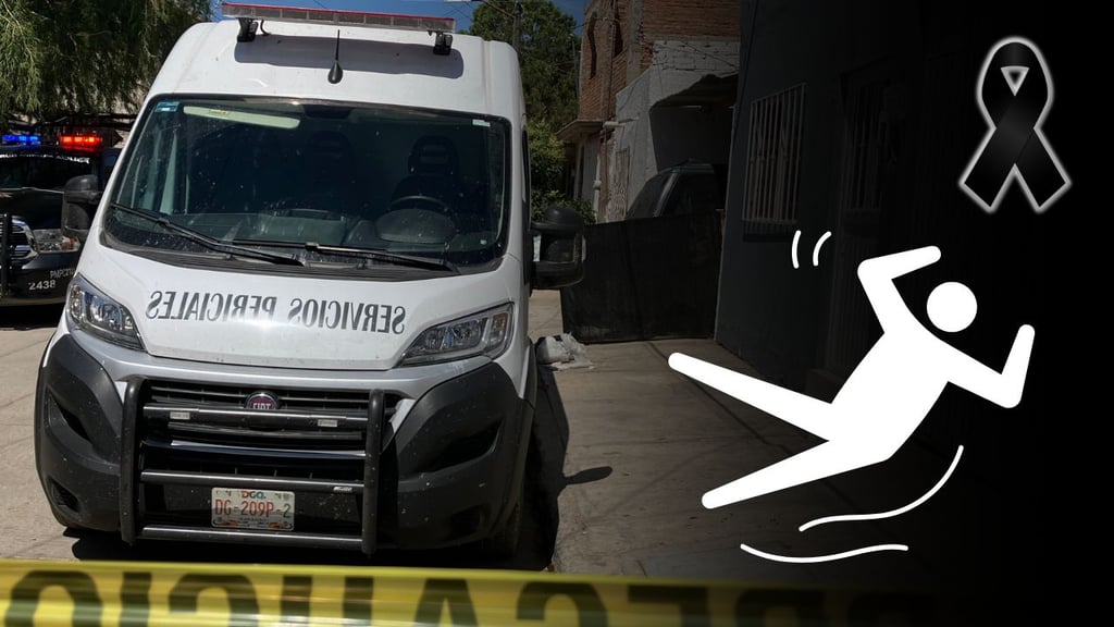 Adulto mayor muere tras caer de su propia altura en domicilio de la J. Guadalupe Rodríguez