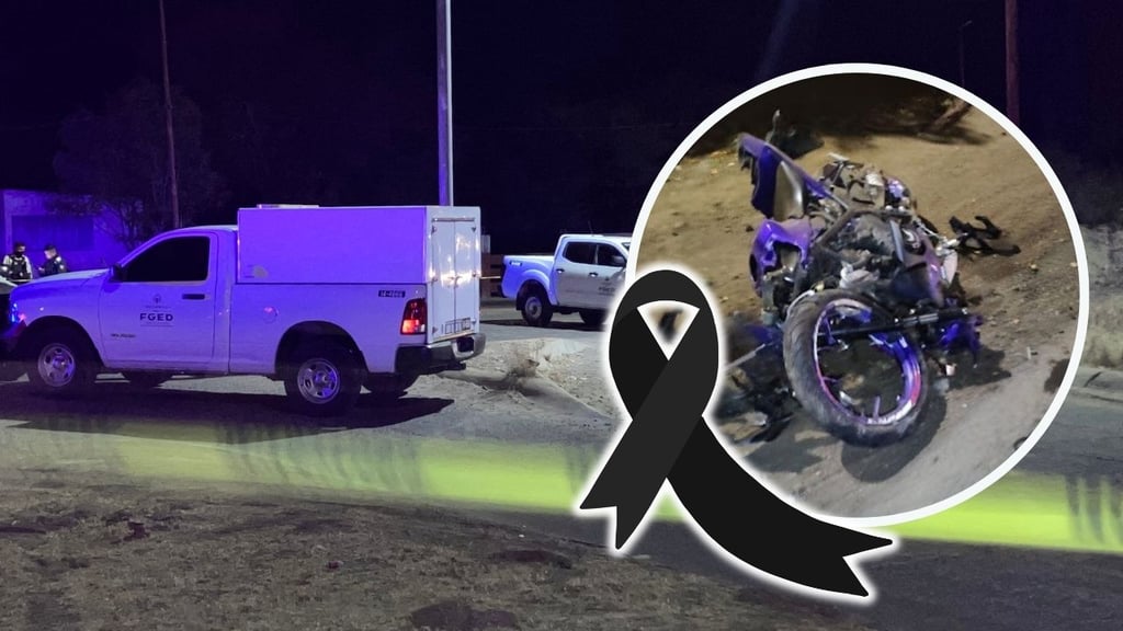 Motociclista adolescente muere al chocar con camellón en San Juan del Río; iba 'texteando' en un celular