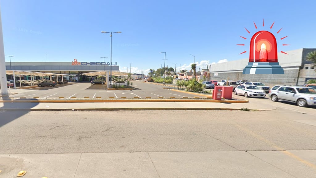 Pasajero golpea y asalta a taxista en inmediaciones de supermercado de Durango