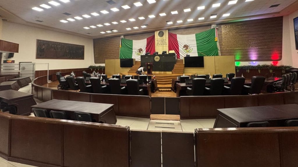 No se prevé celebrar un periodo extraordinario de sesiones en Congreso de Durango
