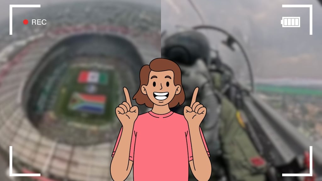 Revelan VIDEO de cómo se vivió desde las alturas la inauguración del Mundial 2026 en México
