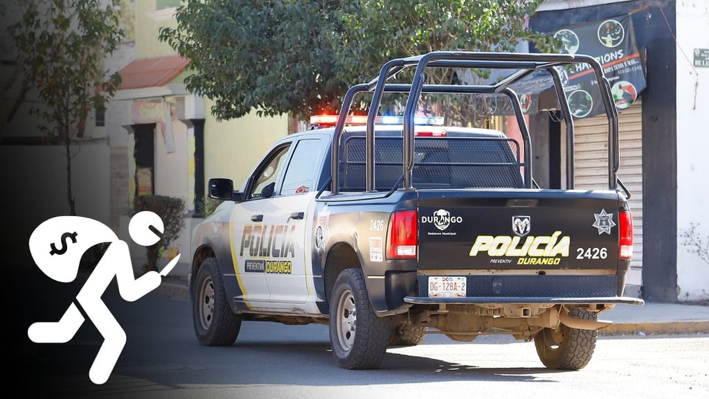 Durango suma 160 robos con violencia, en primer trimestre de 2026