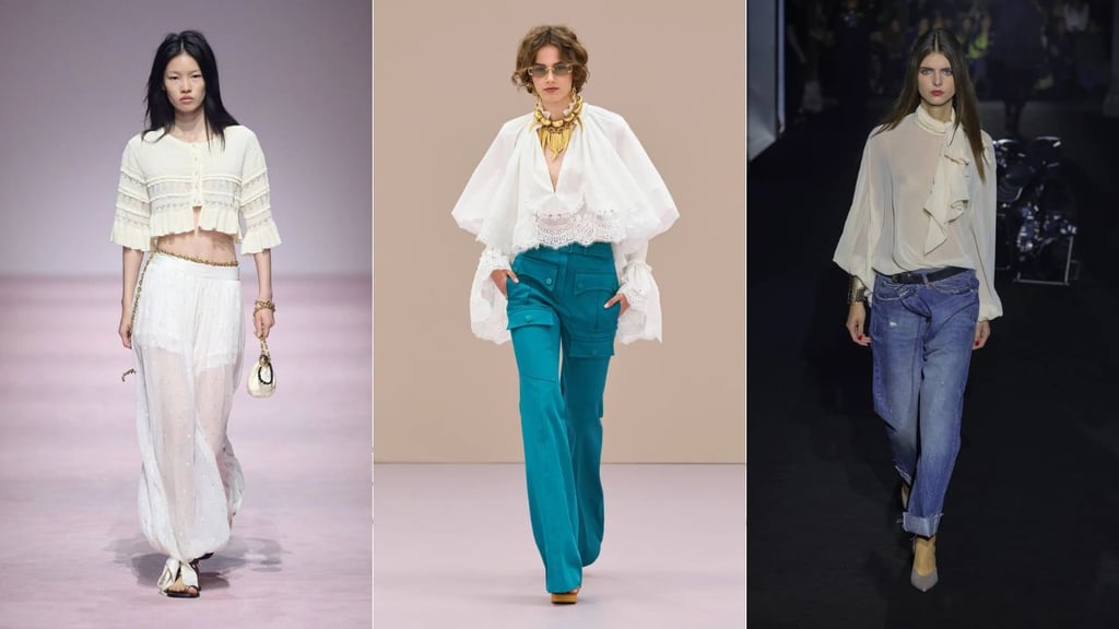 Blusas boho blancas, la tendencia de verano
