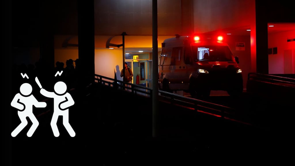 Hombre ebrio termina 'macheteado' tras defender a policía en la colonia Constitución