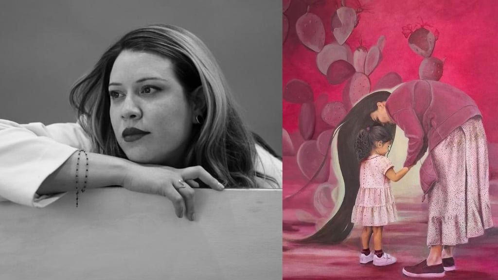 Jaqueline Sandoval retrata la resiliencia femenina a través de su obra