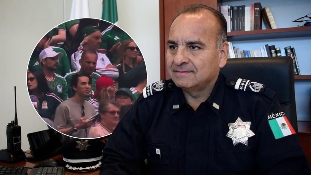 Secretario de Seguridad asistió al Mundial como regalo del Día del Padre: Esteban Villegas