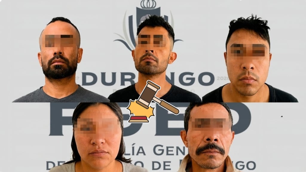Sentencian a 5 personas acusadas de narcomenudeo en Durango; pasarán 2 años en prisión