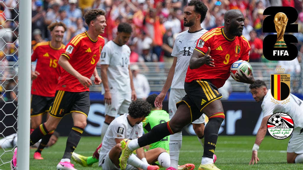 Mundial 2026: Bélgica rescata un amargo empate ante el ordenado Egipto con autogol en Seattle