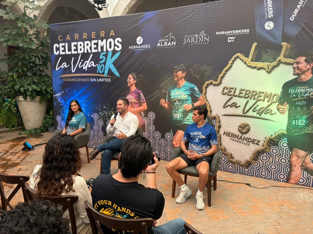 Carrera 'Celebremos la Vida' 5K y 10K llegará a Durango con bolsa de premios atractiva