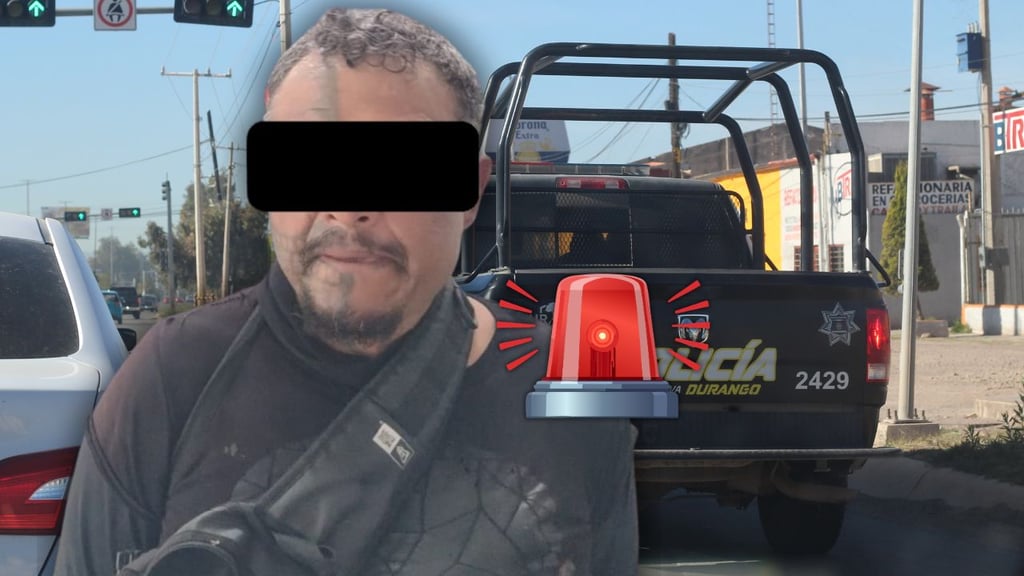 Detienen a presunto exhibicionista en la colonia Luz del Carmen