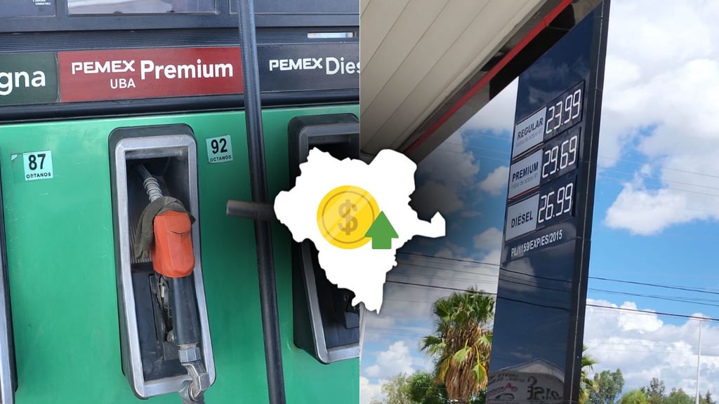 Gasolina Premium ya supera los 29 pesos en algunas estaciones de servicio, señala Onexpo Durango