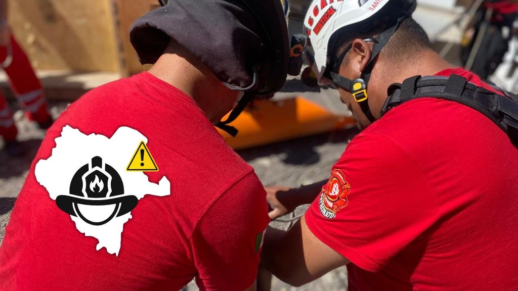 Capacitan a bomberos de Durango para mantenerse a salvo en situaciones de peligro
