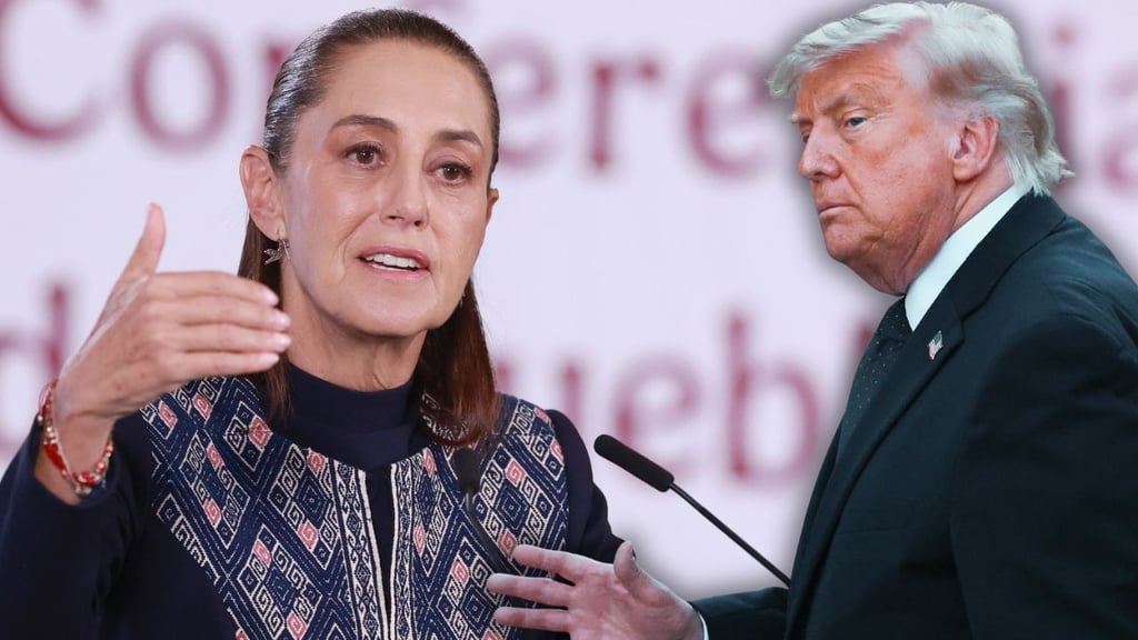 No 'engancharse' con declaraciones de Trump sobre control de cárteles en México, pide Sheinbaum