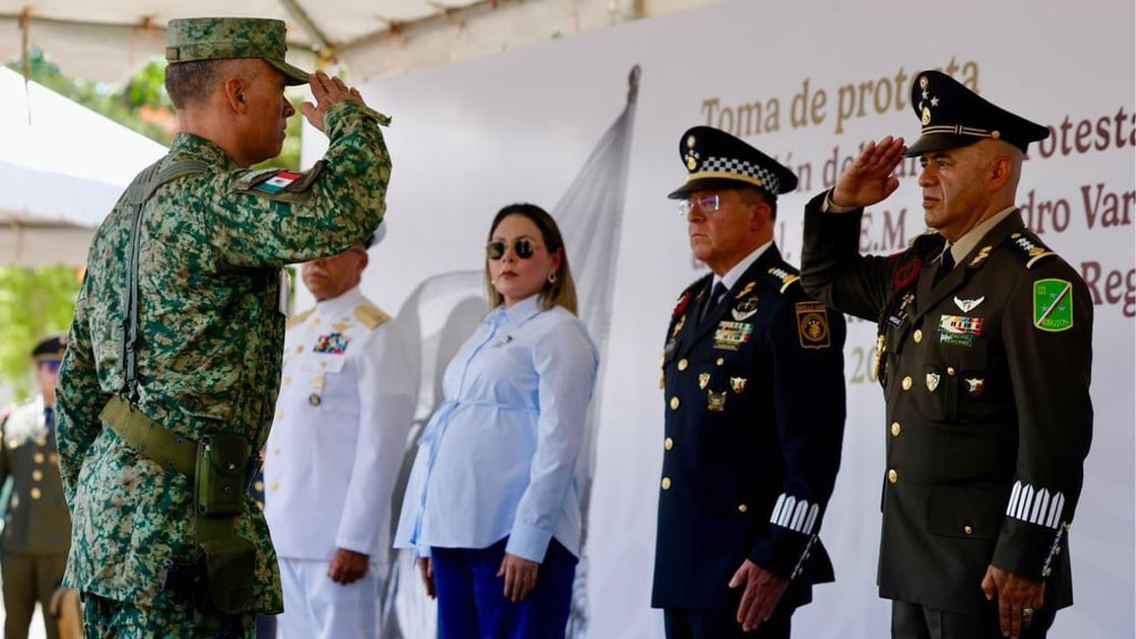 Tomó protesta el nuevo Comandante de la III Región Militar