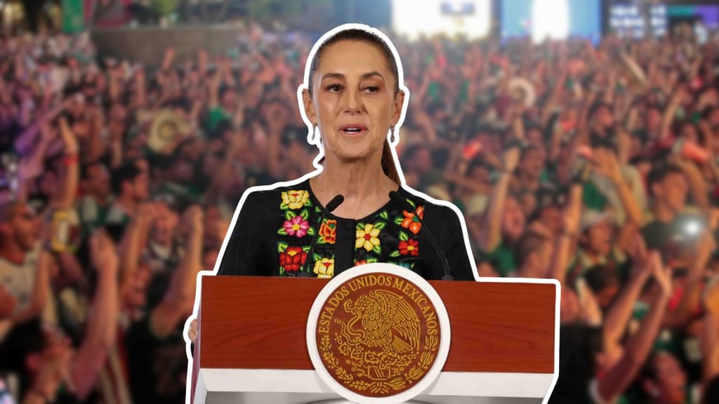 Sheinbaum celebra la nueva victoria de la Selección Mexicana en el Mundial 2026