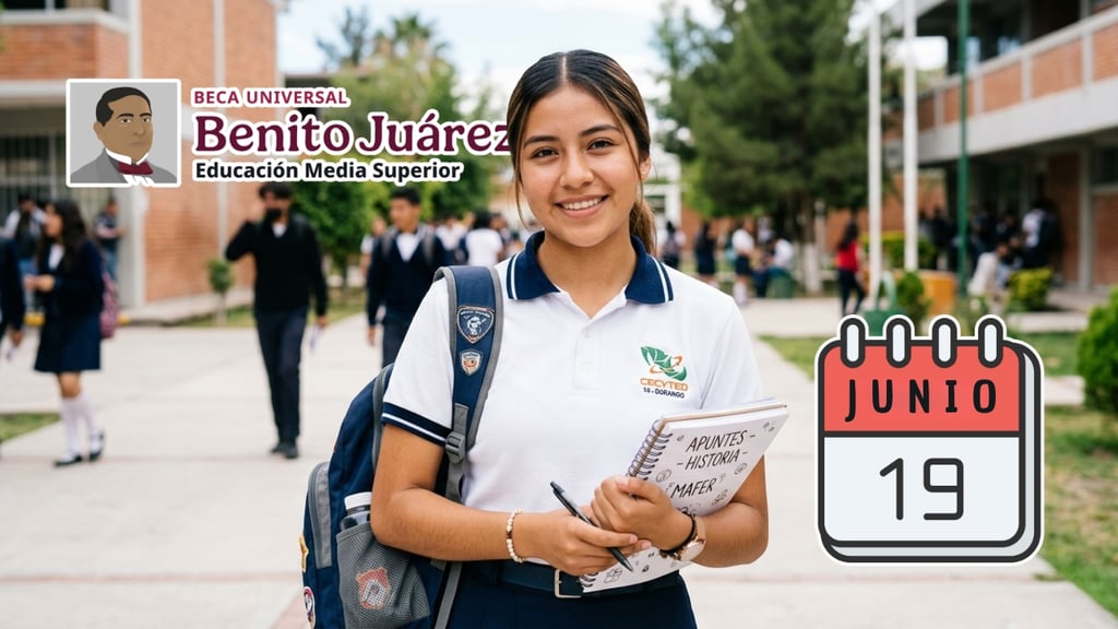 Beca Benito Juárez: ¿Qué estudiantes cobran HOY viernes 19 de junio?