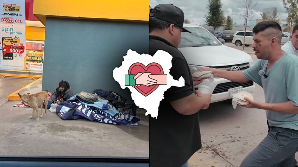 Gabriel fue rescatado de las calles de Durango y ahora ayuda a otras personas