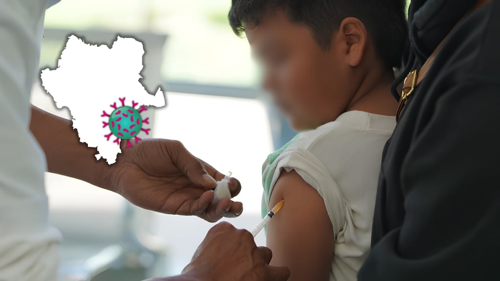Durango, cerca de los 500 casos de sarampión; Mezquital concentra el 53% de los contagios